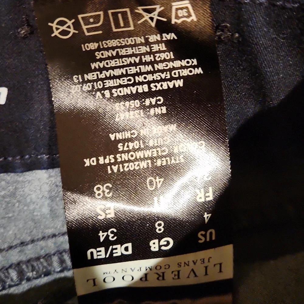 ❤️ NWOT! LIVERPOOL JEANS COMPANY DENIM SKINNY LEGGING PULL ON JEANS, 4 (27) - Picture 8 of 9